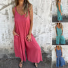 Jamy | Weites Bein V-Ausschnitt Jumpsuit mit Taschen