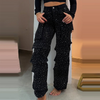 Marelle | Damenhose mit Strass und Taschen