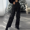 Marelle | Damenhose mit Strass und Taschen
