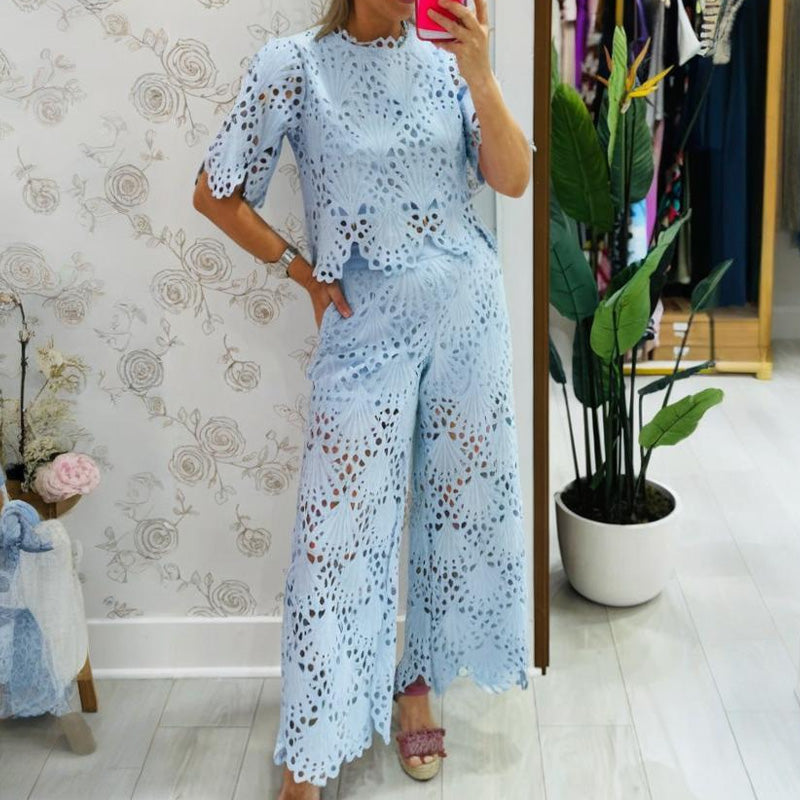 Xyne | Boho-Spitzen-Ösen-Set