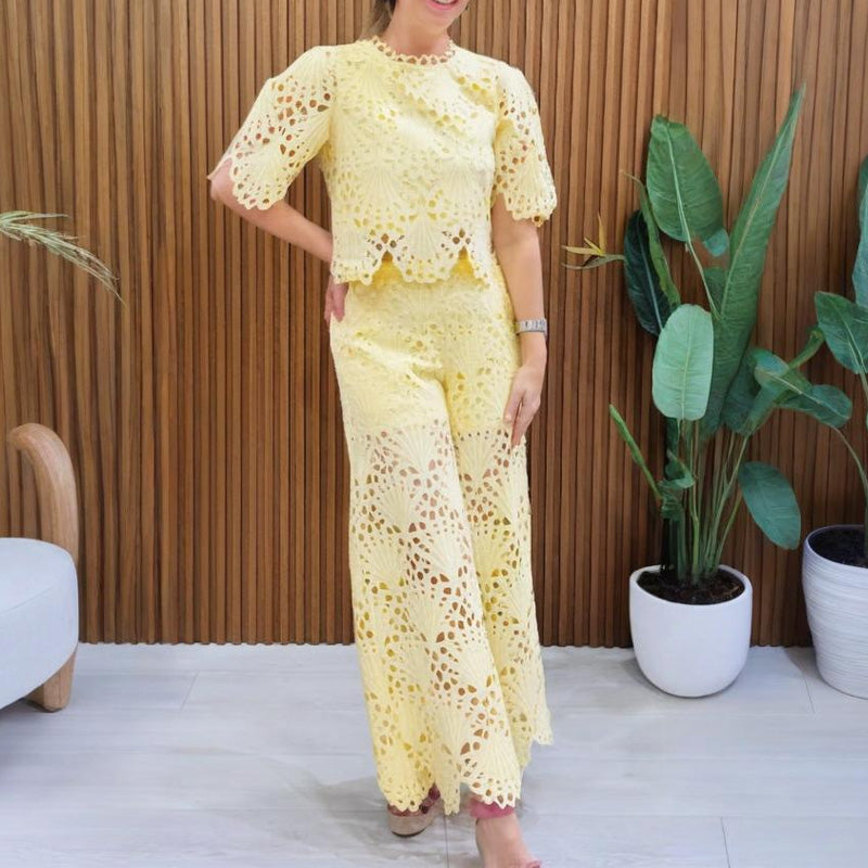 Xyne | Boho-Spitzen-Ösen-Set