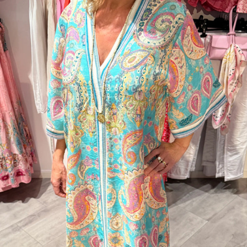 Nali | Bequemes Kleid mit Print