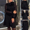 Robianna | Glitzerkleid mit Patchwork-Muster