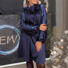 Robianna | Glitzerkleid mit Patchwork-Muster