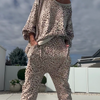Emacel | Damen-Set im Leopardenprint