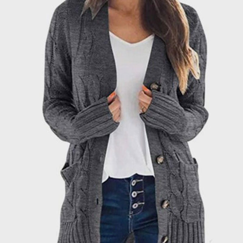 Marigel | Langes Strick-Cardigan für Damen