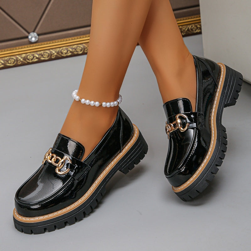 Elvyre | Vintage Damen-Mokassins