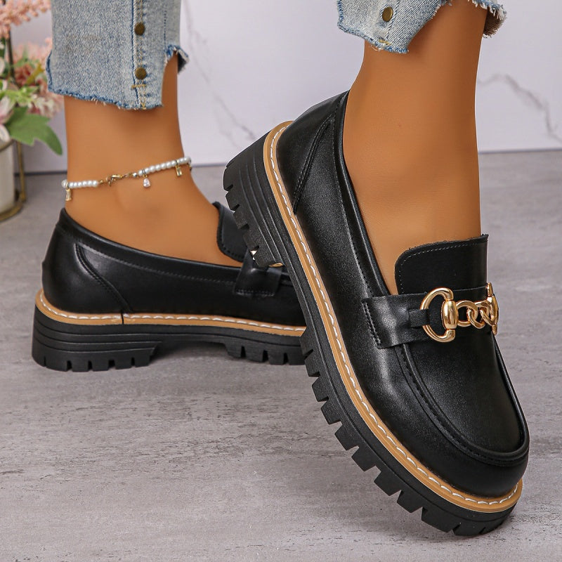 Elvyre | Vintage Damen-Mokassins