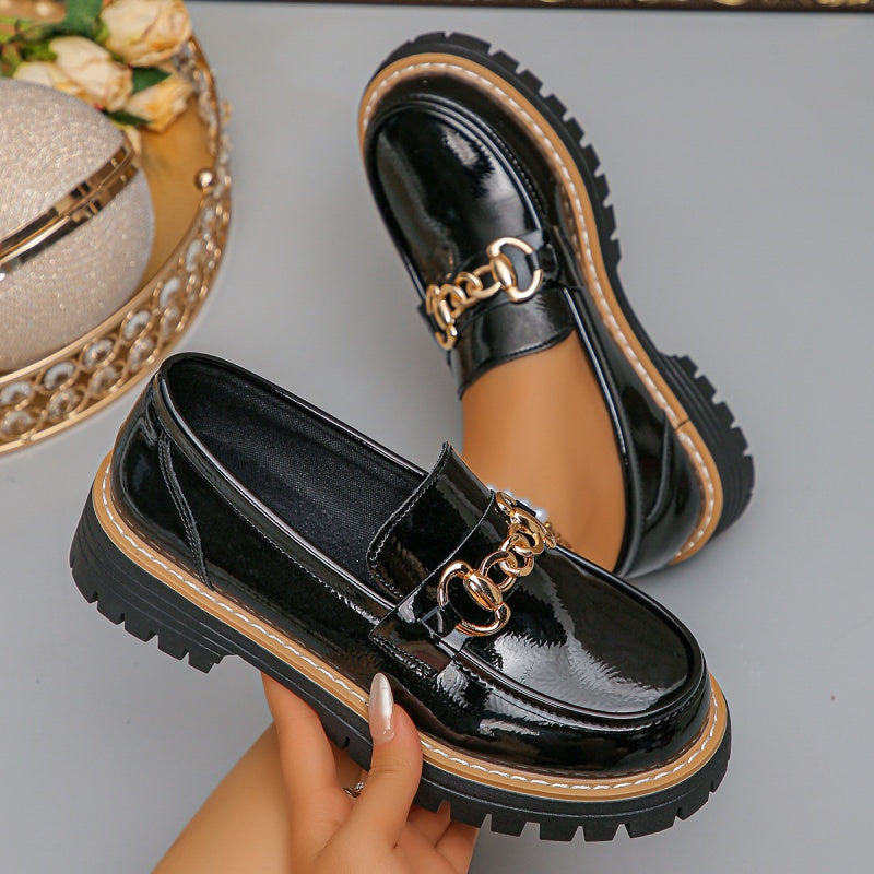 Elvyre | Vintage Damen-Mokassins