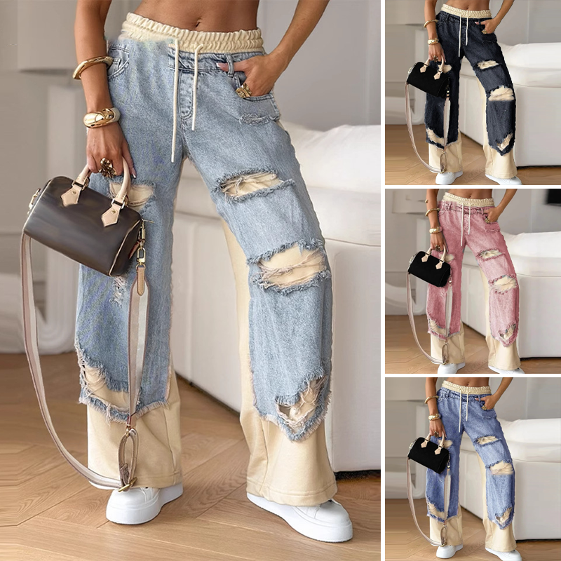 Ylanne| Patchwork-Jeans