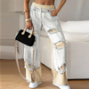 Ylanne| Patchwork-Jeans