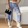 Ylanne| Patchwork-Jeans
