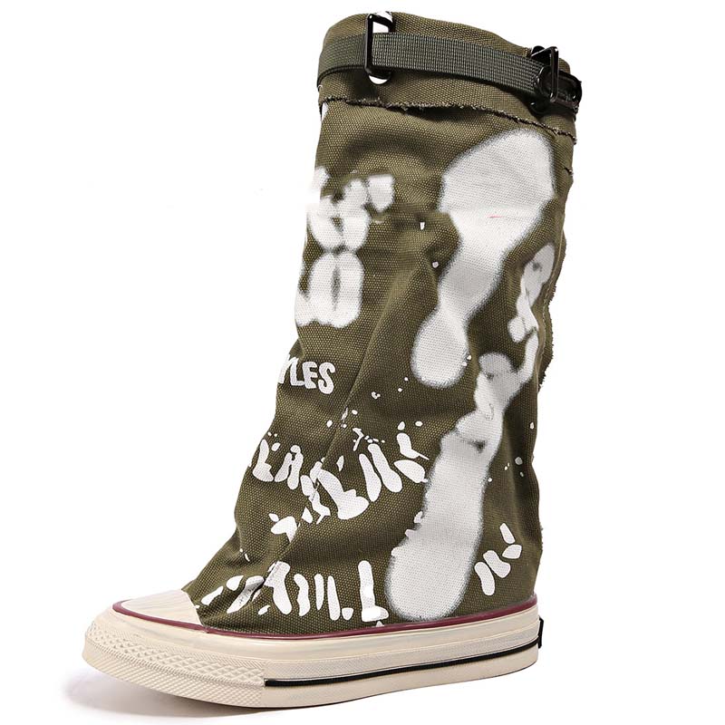 Alessia | Modische Retro-Stiefel für Damen, flach & lässig