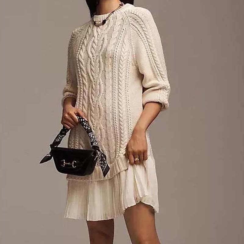 Julianna | Damen-Strickkleid im Mini-Style, vielseitig & chic
