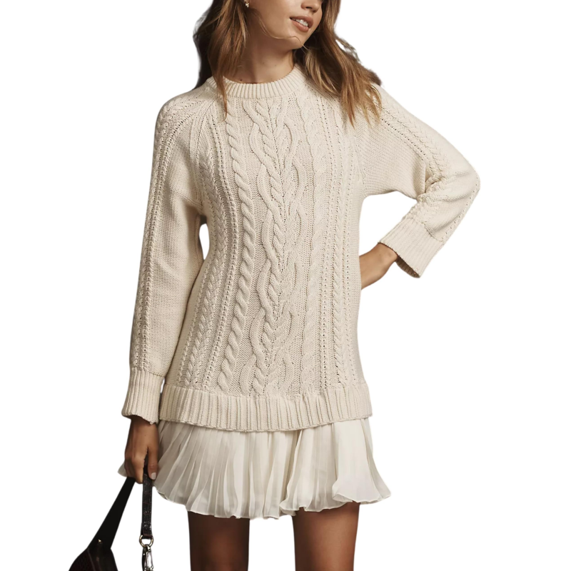Julianna | Damen-Strickkleid im Mini-Style, vielseitig & chic