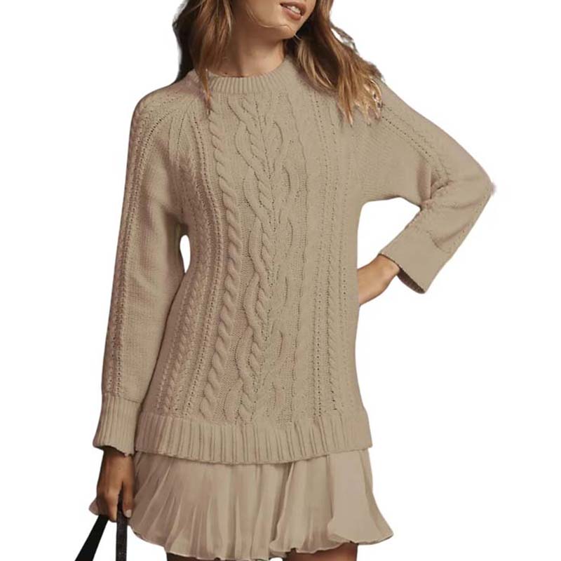 Julianna | Damen-Strickkleid im Mini-Style, vielseitig & chic