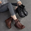 Amber | Modische Damenstiefeletten, Vintage-Leder & stilvoll