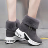 Kishea | Damen-Stiefeletten mit dicker Sohle