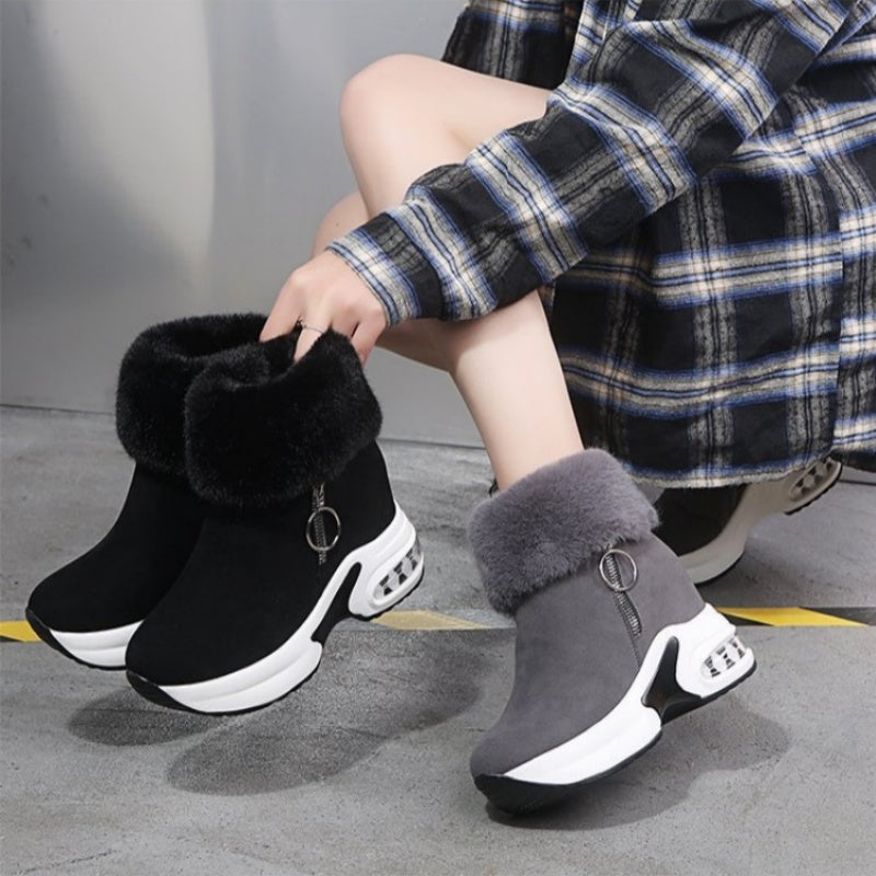 Kishea | Damen-Stiefeletten mit dicker Sohle