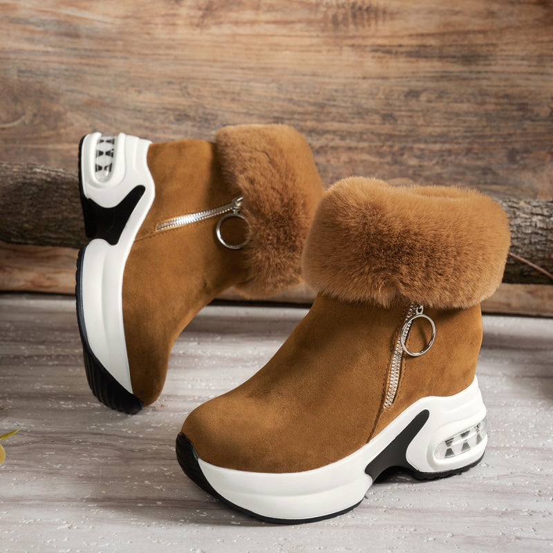 Kishea | Damen-Stiefeletten mit dicker Sohle