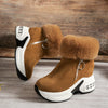 Kishea | Damen-Stiefeletten mit dicker Sohle