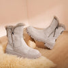 Renata | Damen-Winter-Fleece-Stiefel, stilvoll & rutschfest