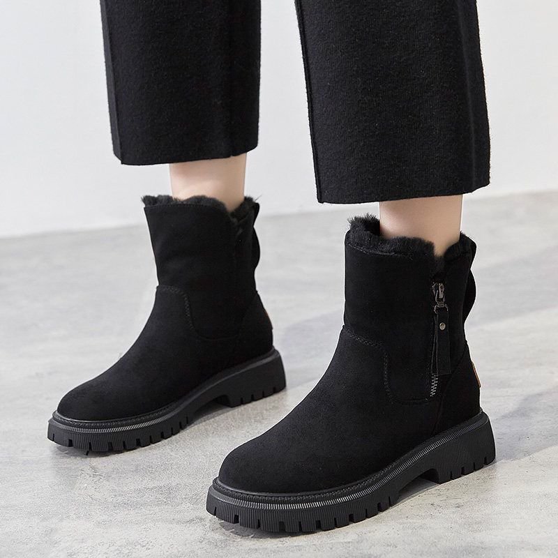 Renata | Damen-Winter-Fleece-Stiefel, stilvoll & rutschfest