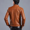 Luca™ | Moderne Lederjacke mit Reißverschluss