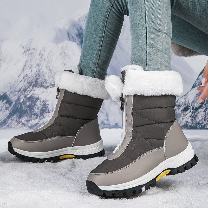 Giarha | Warm gefütterte Schneestiefel mit Reißverschluss