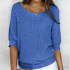 Paula | Pull-over - Blau / S