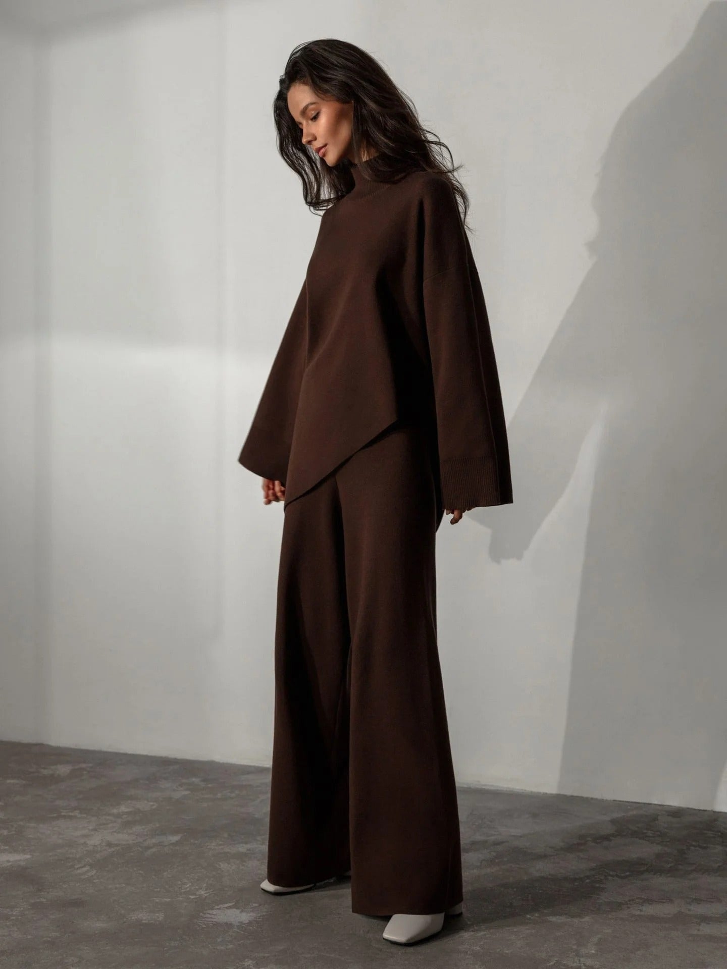 Hashiena | Zweiteiliges Set mit weitem Bein