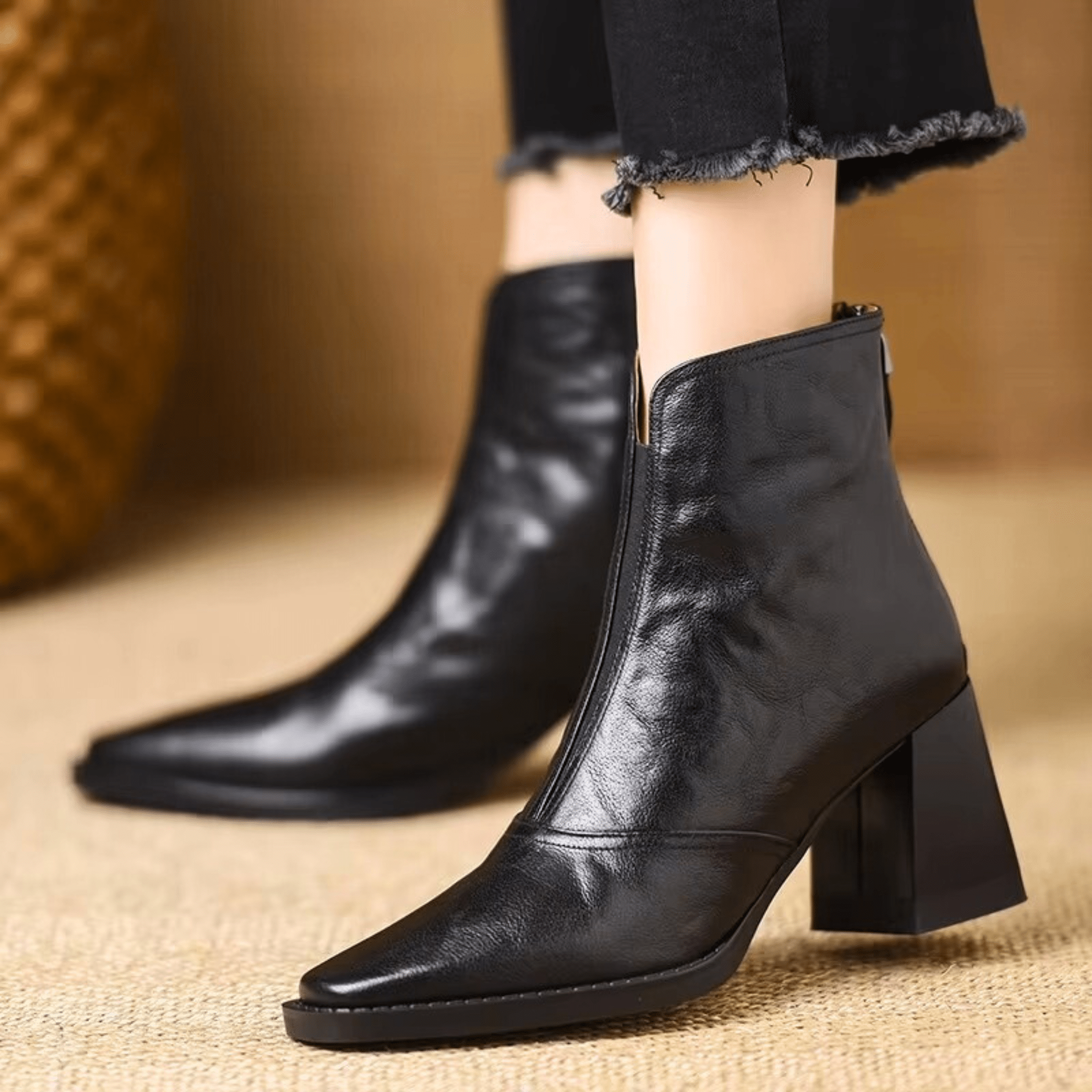 Megan | Elegante Mid-Heel-Stiefel