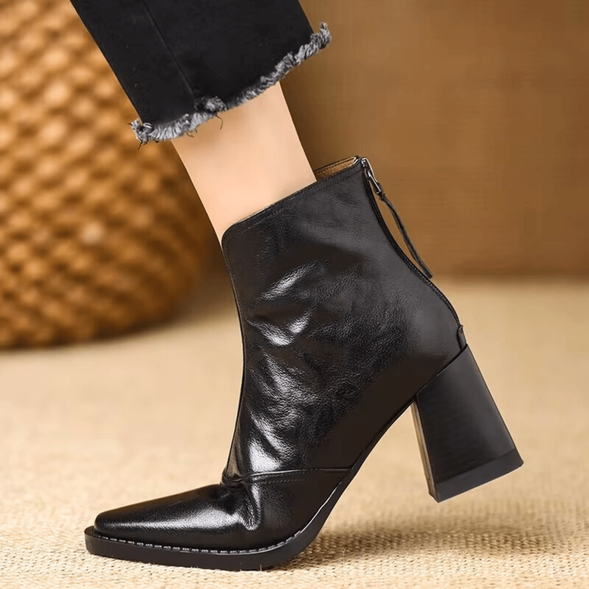 Megan | Elegante Mid-Heel-Stiefel