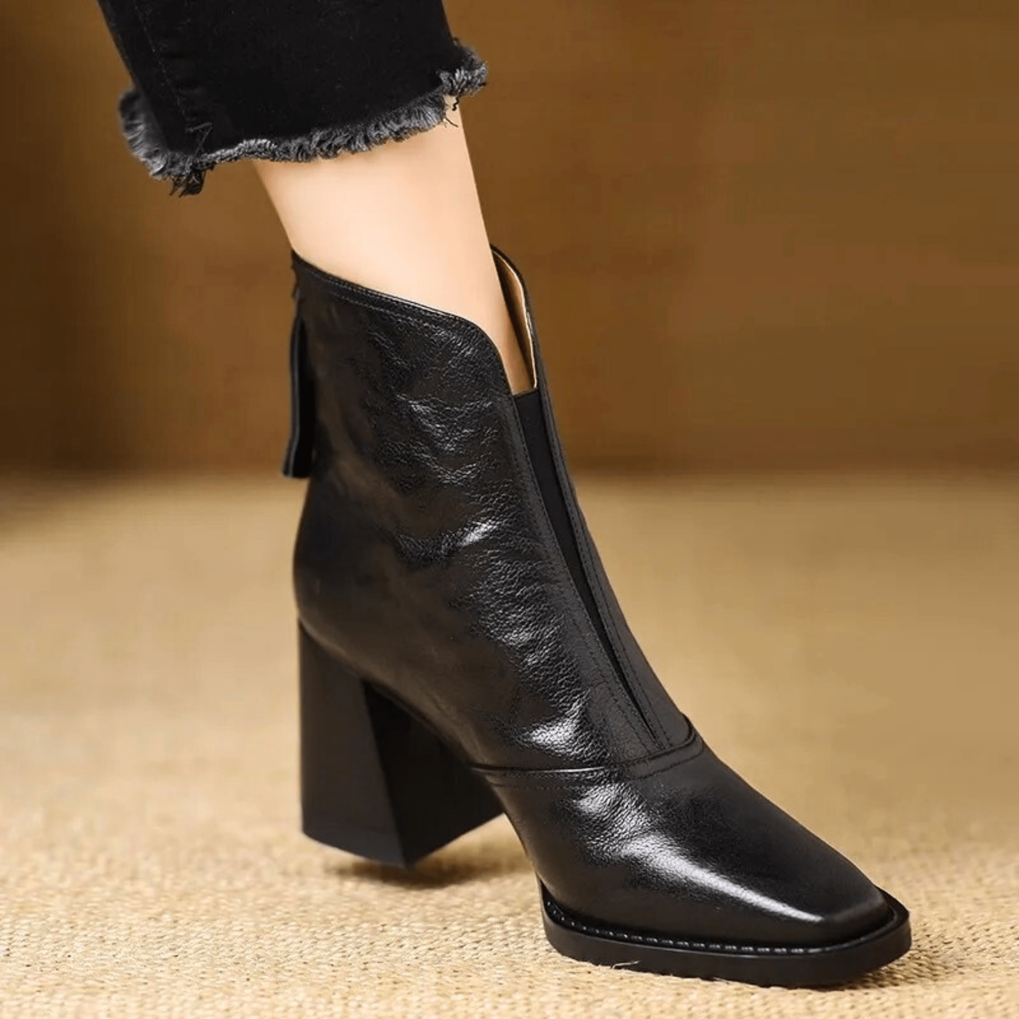 Megan | Elegante Mid-Heel-Stiefel