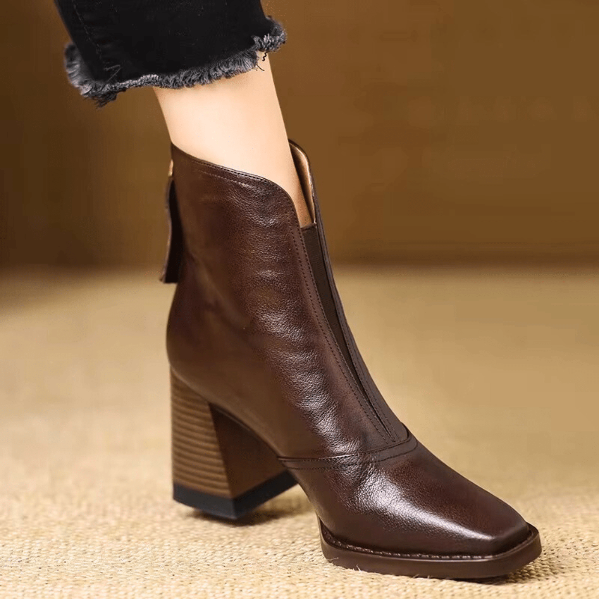 Megan | Elegante Mid-Heel-Stiefel